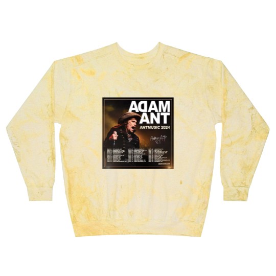 Discover Adam Ant Autumn 2024 UK ANTMUSIC Tour Unisex Blast Sweatshirts