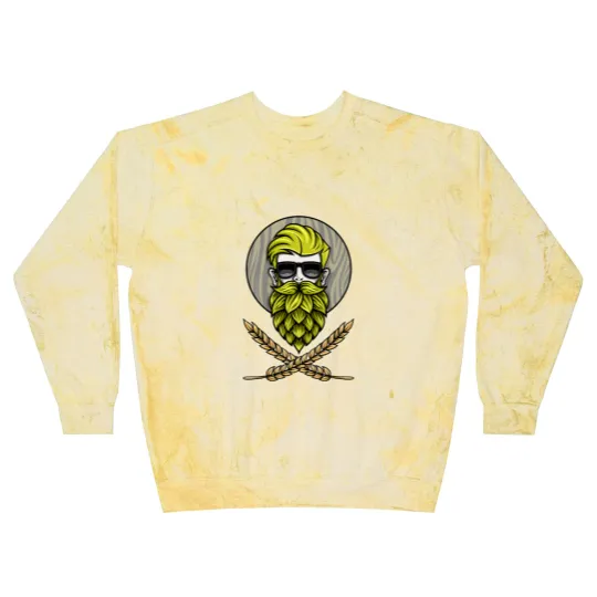 Discover Green Hops Beard - Beer Style - Hops Fashion Blast Sweatshirts
