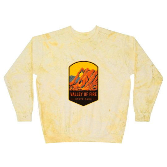 Discover Valley Of Fire State Park Blast Sweatshirts