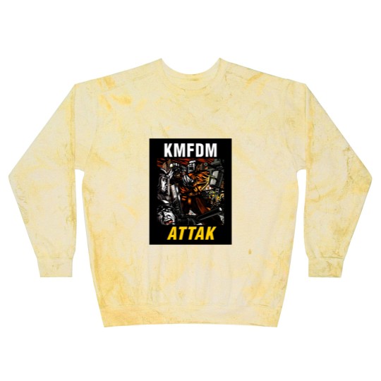 Discover KMFDM ATTAK - Vintage Blast Sweatshirts