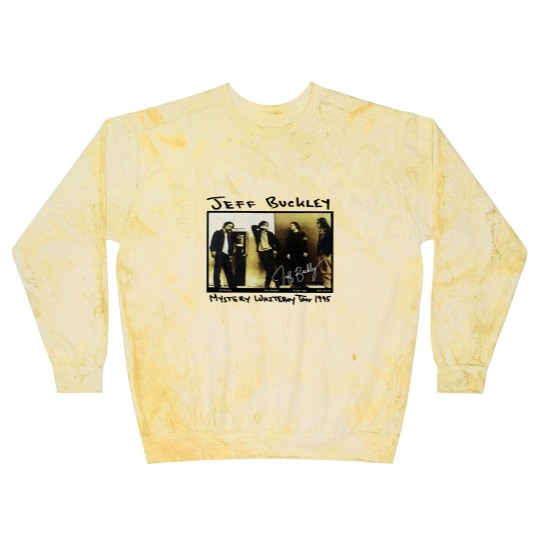 Discover Jeff Buckley Mystery White Boy Tour 1995 Music Tour Blast Sweatshirts