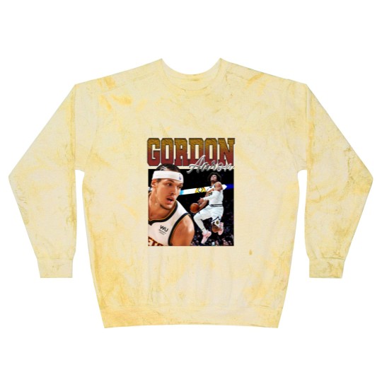 Discover Aaron Gordon Vintage Blast Sweatshirts, Legend Professional Basketball Players Blast Sweatshirts
