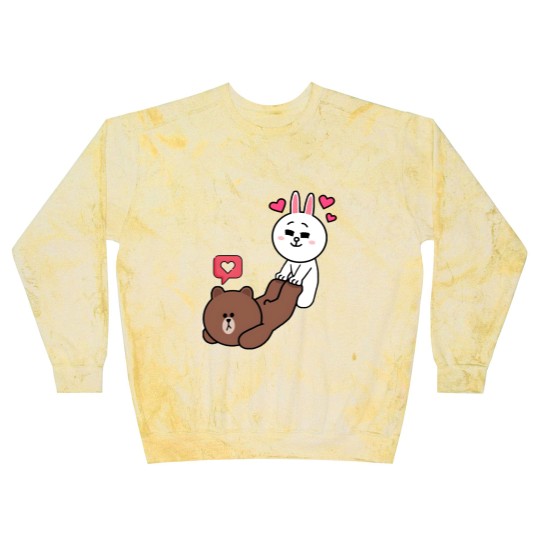 Discover Brown and Cony Love Blast Sweatshirts