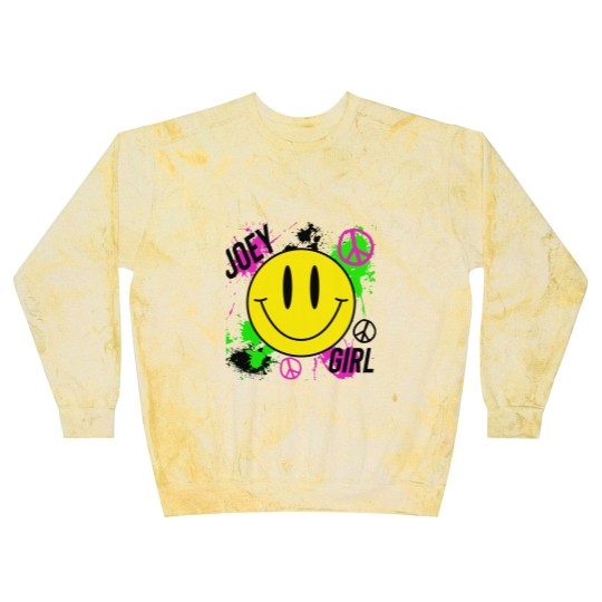 Discover Joey Girl NKOT Block Blast Sweatshirts, Joey McIntyre, New Kids on Block, Retro, 80s, 90s Short-Sleeve Blast Sweatshirts