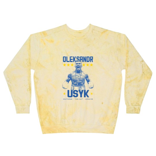 Discover Oleksandr Usyk Blast Sweatshirts