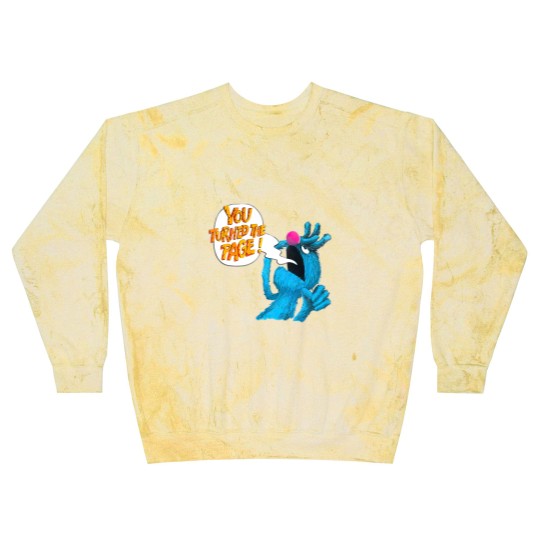Discover Retro Vintage The Monster at The End of This Book, Monster You Turned The Page Blast Sweatshirts