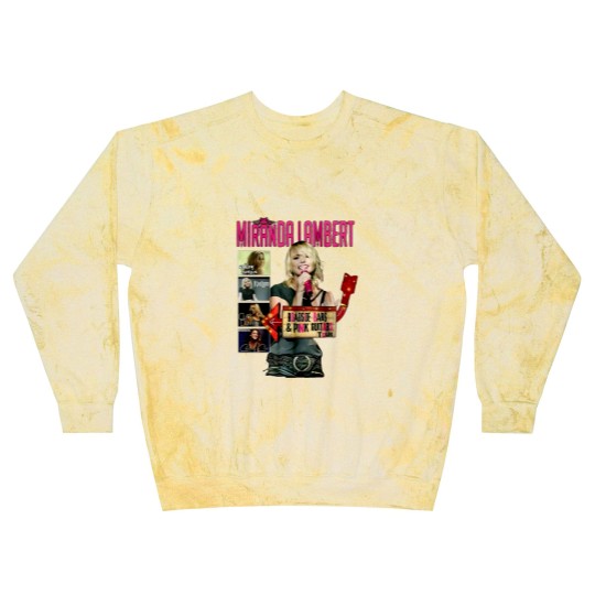 Discover MIRANDA LAMBERT Roadside Bar  Pink Guitars Tour 2019 Blast Sweatshirts