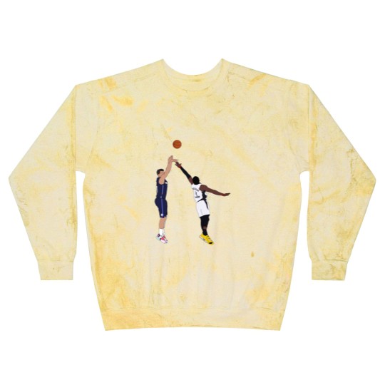 Discover Luka Doncic Game Winner Over the Blast Sweatshirts