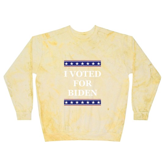 Discover i voted for biden pro joe biden democrats liberals gifts Blast Sweatshirts