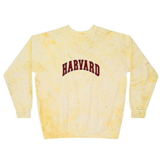 Discover Get Here Harvard University Blast Sweatshirts - Arched Block - Officially Licensed Blast Sweatshirts