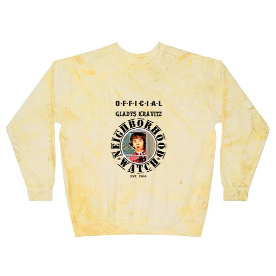 Discover "Vintage" Gladys Kravitz Neighborhood Watch - Whimsical Bewitched Fan Art | Essential Garden Flags Blast Sweatshirts