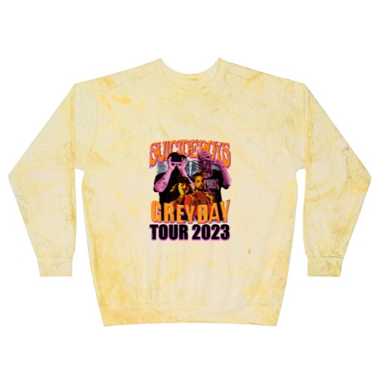 Discover Suicideboys Rap Blast Sweatshirts, Grey Day 2023 World Tour Vintage 90s