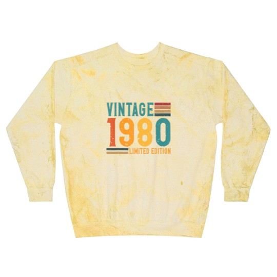 Discover Vintage 1980  42 Years Old Birthday Blast Sweatshirts