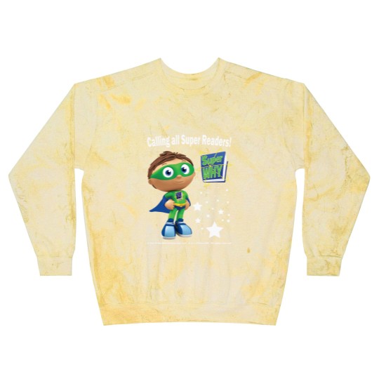 Discover Calling all Super Readers! Super Why Blast Sweatshirts