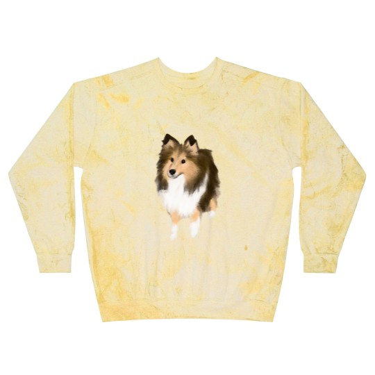 Discover Sheltie Cute Sheltie Drawing Blast Sweatshirts