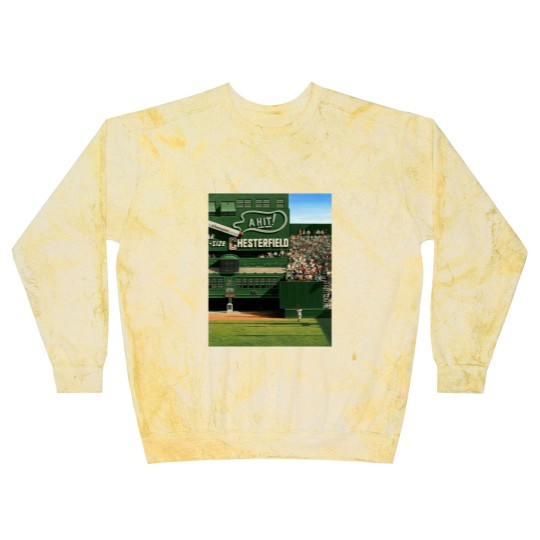 Discover Baseball Art - Colorized ‘The Catch’ by Willie Mays Blast Sweatshirts