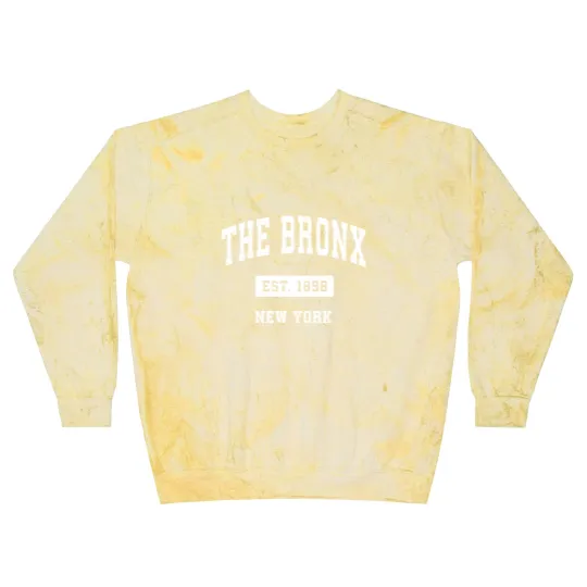 Discover The Bronx New York Ny Vintage Established Sports Design  Gift Blast Sweatshirts