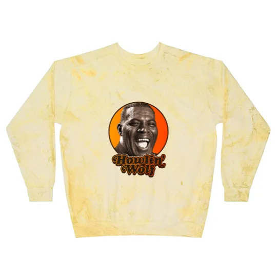 Discover Retro Howlin&39; Wolf Tribute Blast Sweatshirts