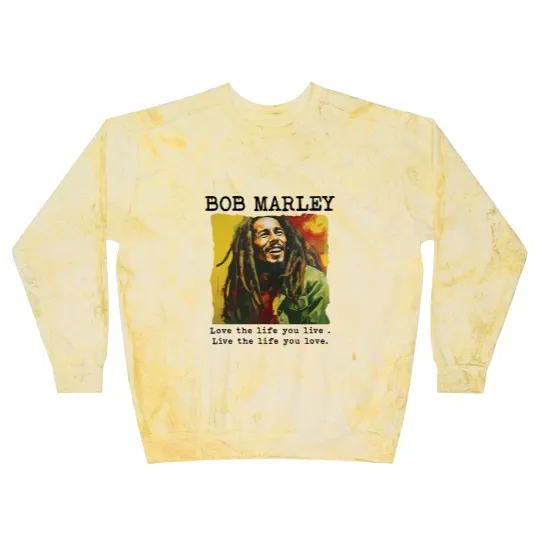 Discover Every Little Thing Gonna Be Alright Bob Marley Blast Sweatshirts
