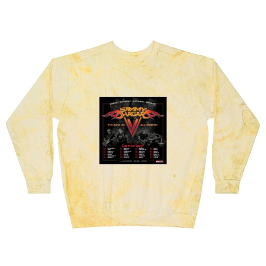 Discover Sammy Hagar Tour 2024 With Loverboy Blast Sweatshirts S