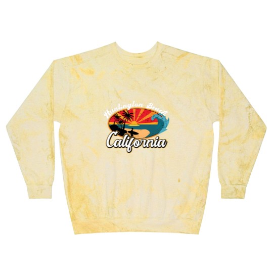 Discover Huntington Beach California CA - Huntington Beach - Blast Sweatshirts