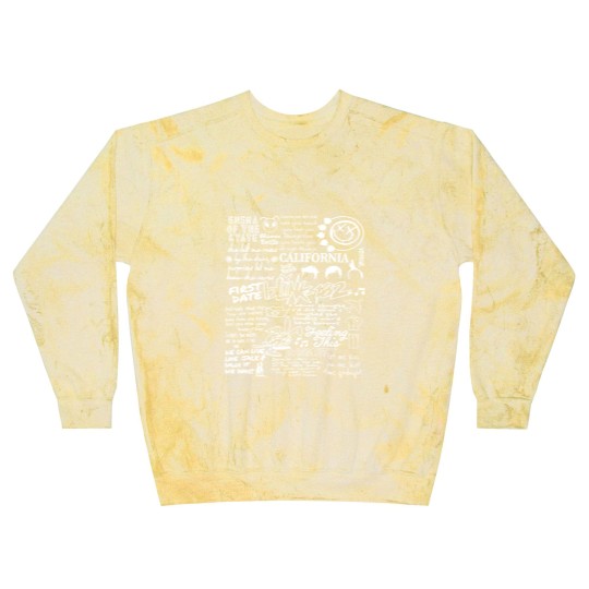 Discover B182 Blast Sweatshirts, Blink -182 World Tour 2023, Pop-Punk Band Blast Sweatshirts