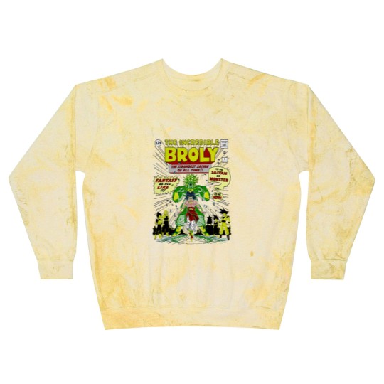 Discover The incredible Broly Blast Sweatshirts