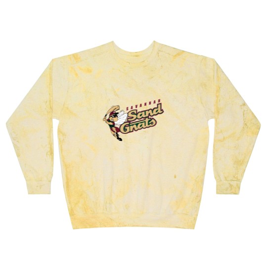 Discover Savannah Sand Gnats vintage defunct baseball team emblem Blast Sweatshirts