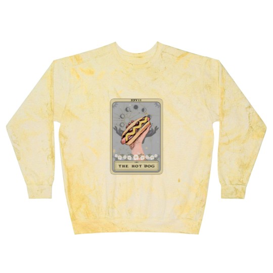 Discover Hot Dog Tarot Card Blast Sweatshirts, Hot Dog Blast Sweatshirts, Funny Hot Dog Blast Sweatshirts Hot Dog Lover Blast Sweatshirts Game day Blast Sweatshirts Food Blast Sweatshirts Hotdog Blast Sweatshirts