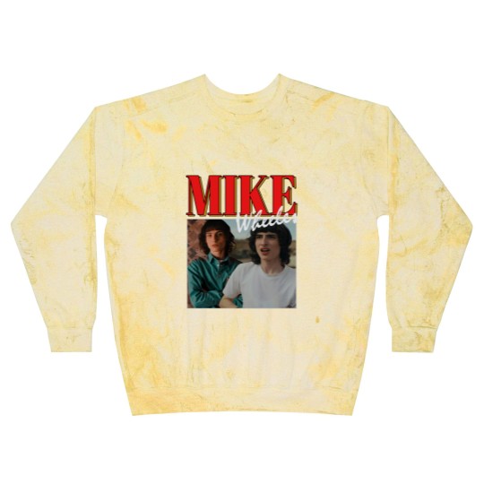 Discover Mike Wheeler Stranger Things Vintage Bootleg Blast Sweatshirts