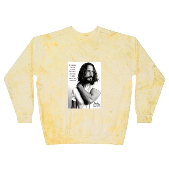 Discover Chris Cornell , Chris Cornell Blast Sweatshirts