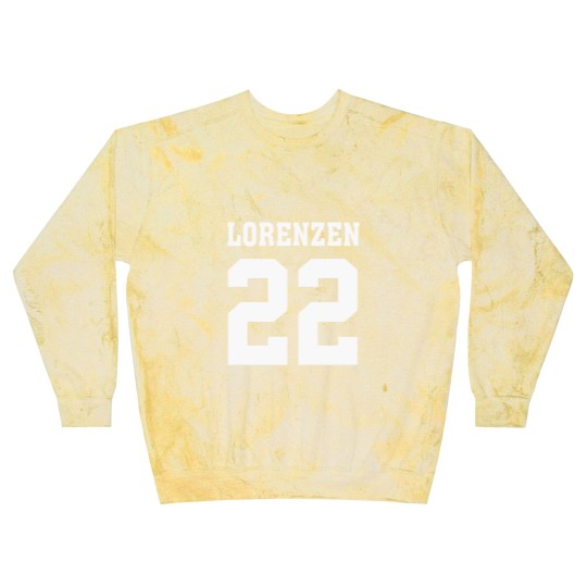 Discover Lorenzen 22 Hefty-Lefty Legend Football College Jared 2 Sides Blast Sweatshirts