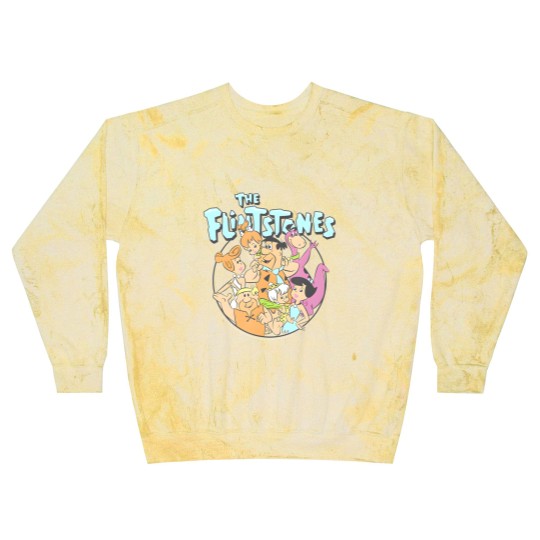 Discover the flintstones group shot family classic vintage logo t Blast Sweatshirts