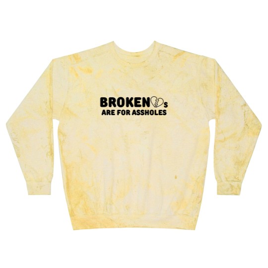 Discover Broken Hearts Are For Assholes Frank Zappa (in black letters & black heart version) Blast Sweatshirts