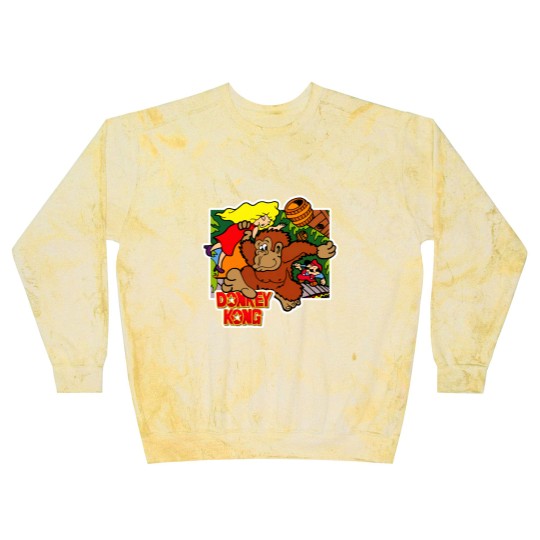 Discover Donkey Kong Arcade Game Blast Sweatshirts, Donkey Kong Party Blast Sweatshirts