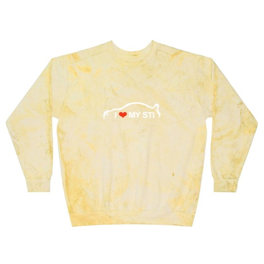 Discover STI Impreza "I love my STI" Blast Sweatshirts