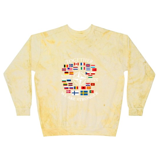 Discover nato otan with finland and sweden together we are stronger Blast Sweatshirts