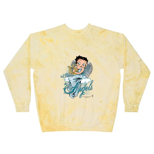 Discover Betty Boop I Believe in Angels Blast Sweatshirts