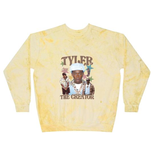 Discover Tyler The Creator Graphic Blast Sweatshirts, Vintage 90s Style Graphic Blast Sweatshirts