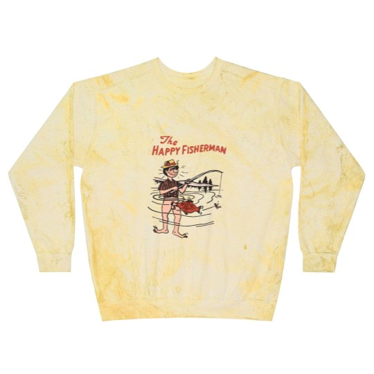 Discover The Happy Fisherman Blast Sweatshirts