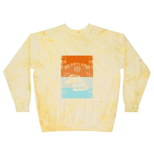 Discover Heartland,heartland ranch,Sunset heartland Blast Sweatshirts