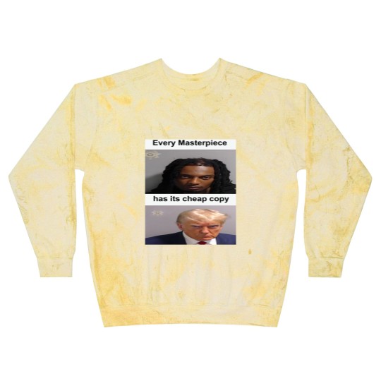 Discover Playboi Carti Donald Trump Mugshot Blast Sweatshirts