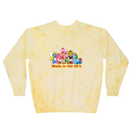 Discover Made in the 80's, 80's Kid, 80's Baby, 80's Cartoon Blast Sweatshirts