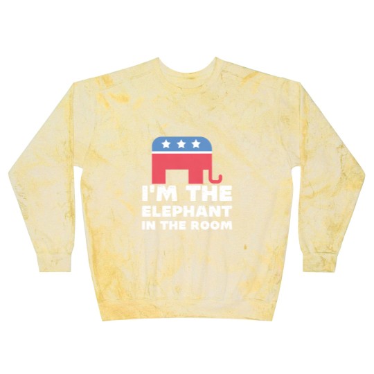 Discover I'm The Elephant In The Room Republican Gift Blast Sweatshirts