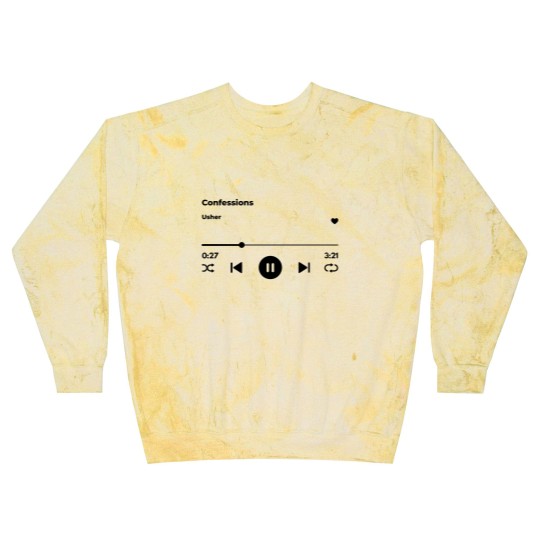 Discover Usher Confessions Blast Sweatshirts | Hip Hop Fashion | R&B Blast Sweatshirts