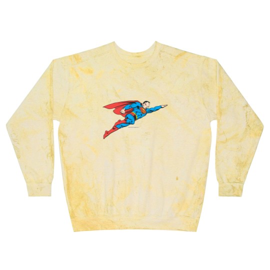 Discover Superman Flying Right Blast Sweatshirts