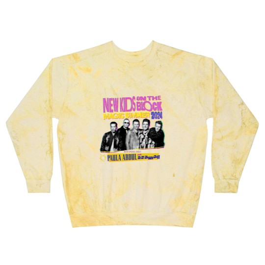 Discover NK on The Block The Magic Summer Tour 2024 Blast Sweatshirts