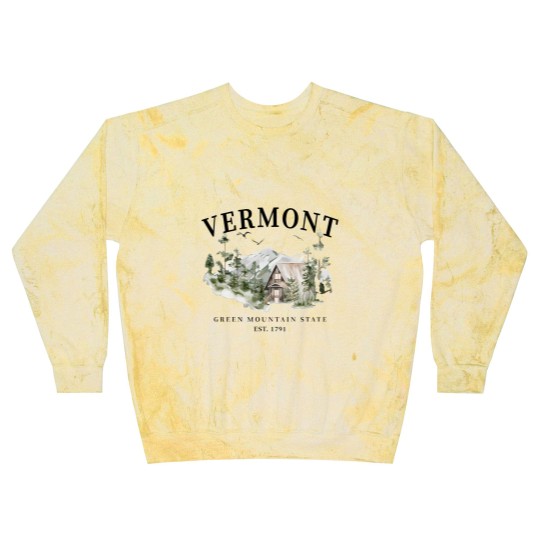 Discover Unisex Vermont Green Mountain State Blast Sweatshirts Blast Sweatshirts Blast Sweatshirts
