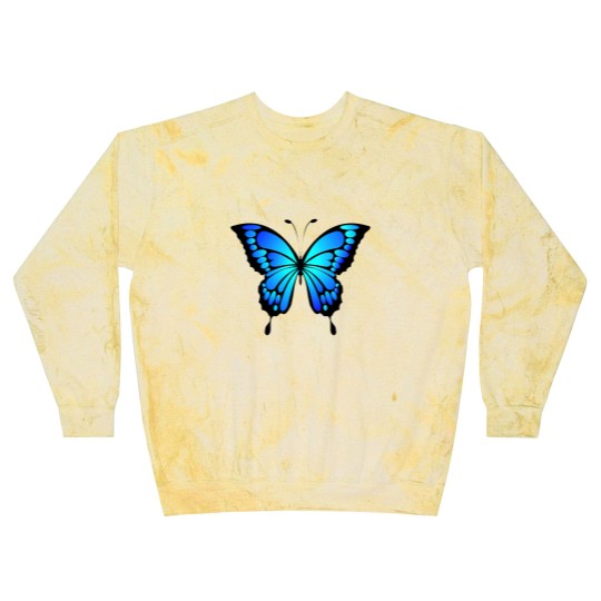 Discover blue butterfly Blast Sweatshirts