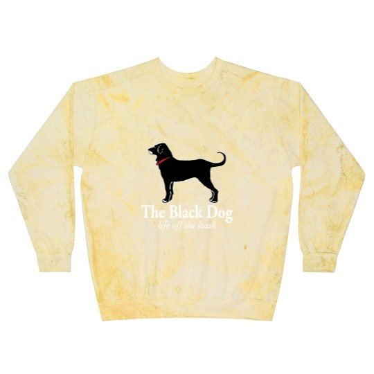 Discover The Black Dog Logo Life Off The Leash Blast Sweatshirts